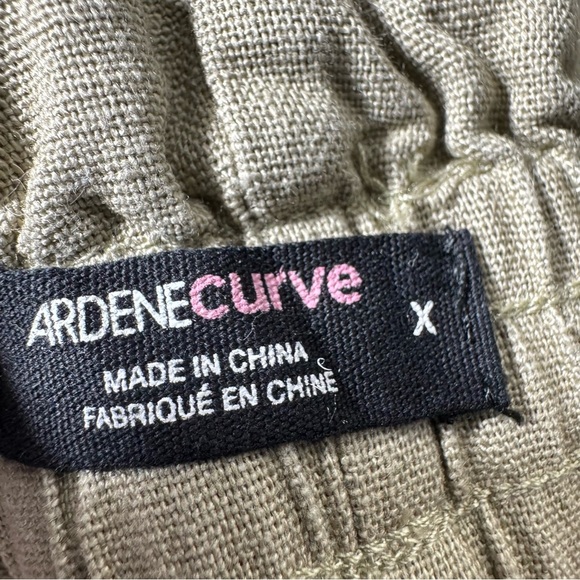 ARDENE Linen Blend Paperbag Shorts Size XL - Picture 7 of 7